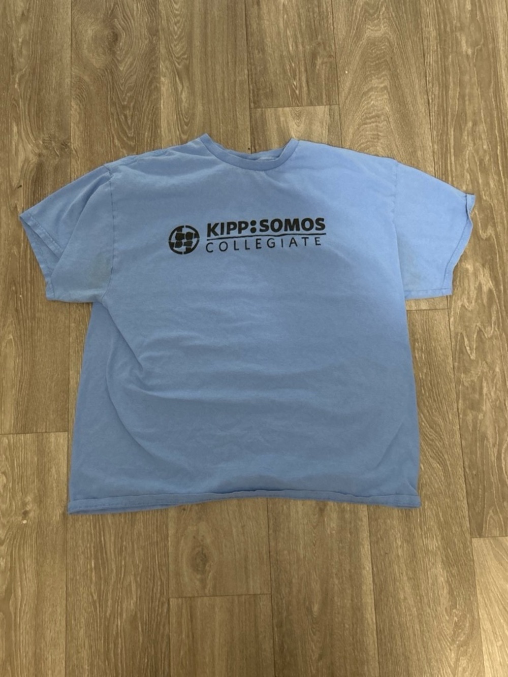KIPP: SOMOS Collegiate Light Blue Kids Short Sleeve Tee